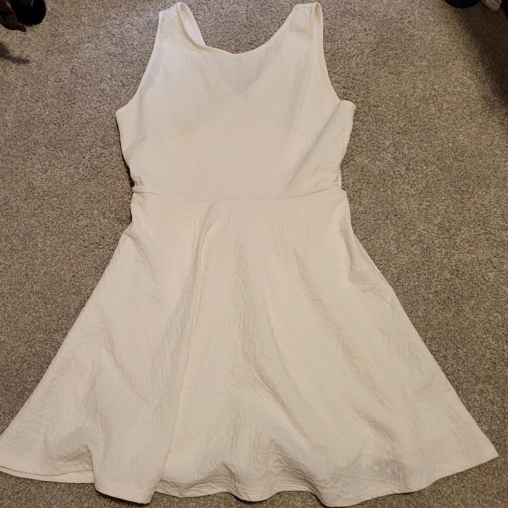White dress